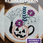 Monthly Digital Pattern Subscription – October