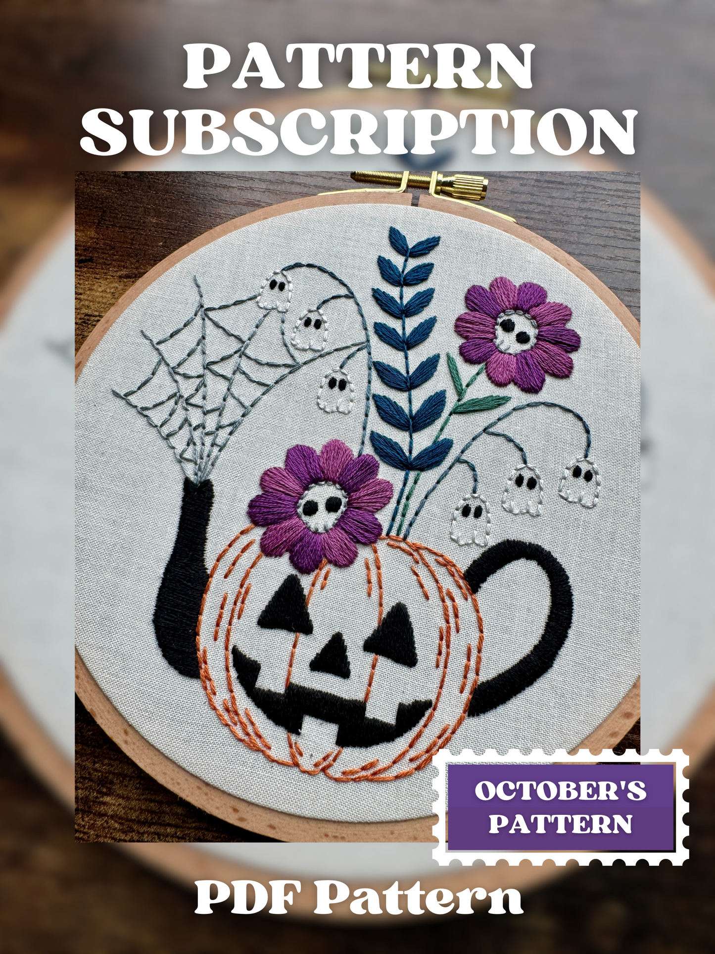Monthly Digital Pattern Subscription – October