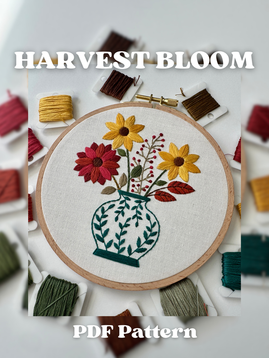 Harvest Bloom - PDF Beginner Friendly Digital Pattern
