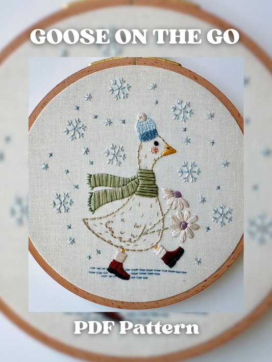 Goose on the Go - PDF Beginner Friendly Digital Pattern