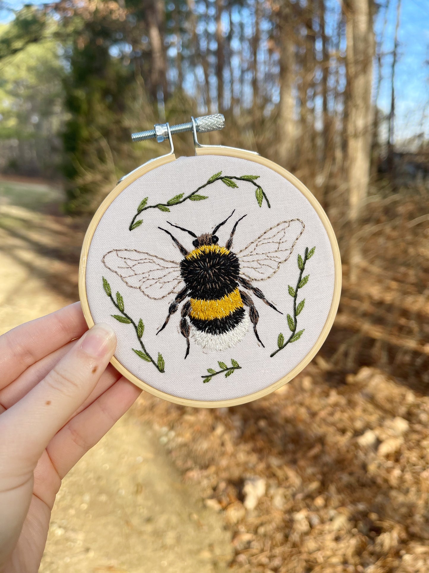 BEGINNER Friendly Henry the Bee Embroidery Digital Pattern